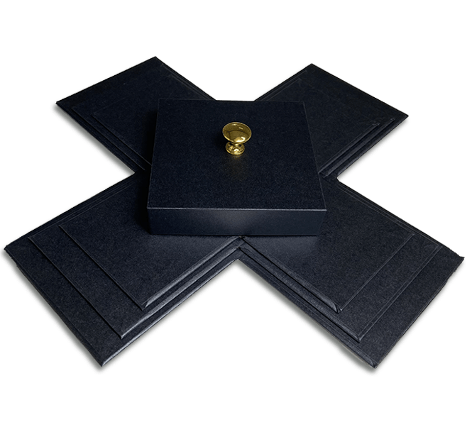 Black Exploding Butterfly Birthday Gift Box from Butterflyers.com