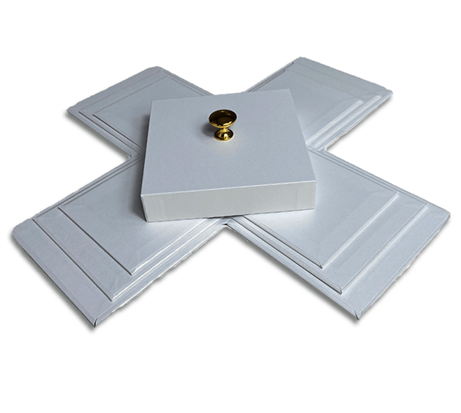 White Exploding Surprise Butterfly Box from Butterflyers.com