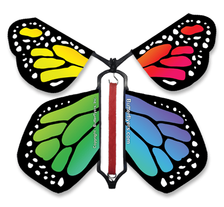 Rainbow Monarch Flying Butterfly – Butterflyers - Main Image