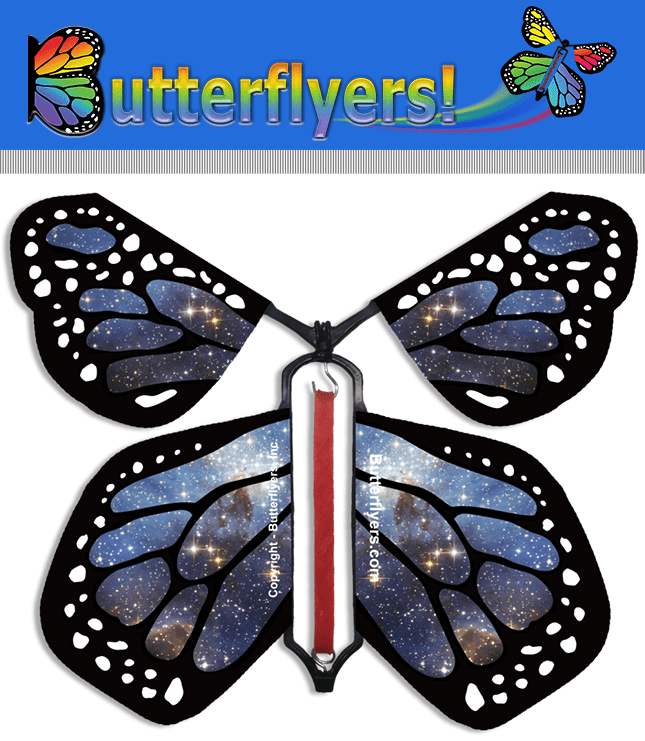 BUTTERFLYERS! Red Valentines Day Exploding Butterfly Box with Flying Butterflies (Big Hearts Flying Butterfly x 4)