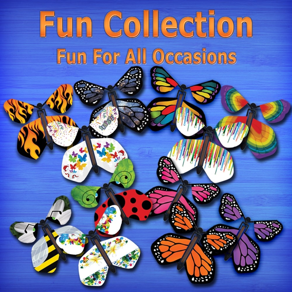Just For Fun Flying Butterflies from Butterflyers.com
