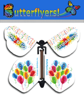 
              Congratulations Wind Up Flying Butterfly For Greeting Cards from Butterflyers.com
            