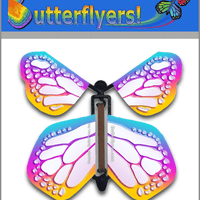 Bismuth wind up flying butterfly from Butterflyers.com