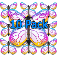 10-pack Bismuth Monarch wind up flying butterfly from Butterflyers.com