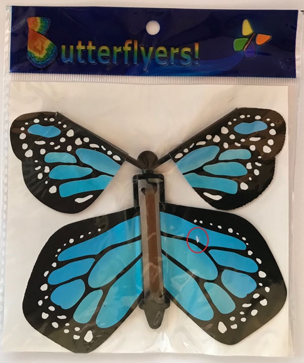 Slightly Flawed Butterflyers (Pack of 5)