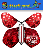 
              Valentines Day Wind Up Flying Butterfly Package For Greeting Cards by Butterflyers.com
            