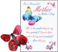 
              Mothers Day greeting card with I Love You wind up flying butterfly from butterflyers.com
            