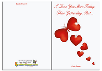 
              More Today Than Yesterday greeting card from butterflyers.com
            