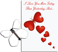 
              More Today Than Yesterday Greeting Card With Blank Flying Butterfly from Butterflyers.comCard
            