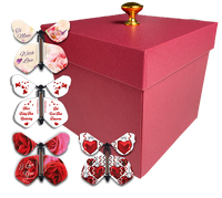 
              Red Mother's Day Exploding Butterfly Gift Box With Wind Up Flying Butterflies from Butterflyers.com
            