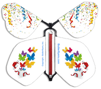 
              Surprise Wind Up Flying Butterfly For Explosion Boxes and Greeting Cards by Butterflyers.com
            