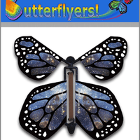 Stardust Wind Up Flying Butterfly For Greeting Cards from Butterflyers.com