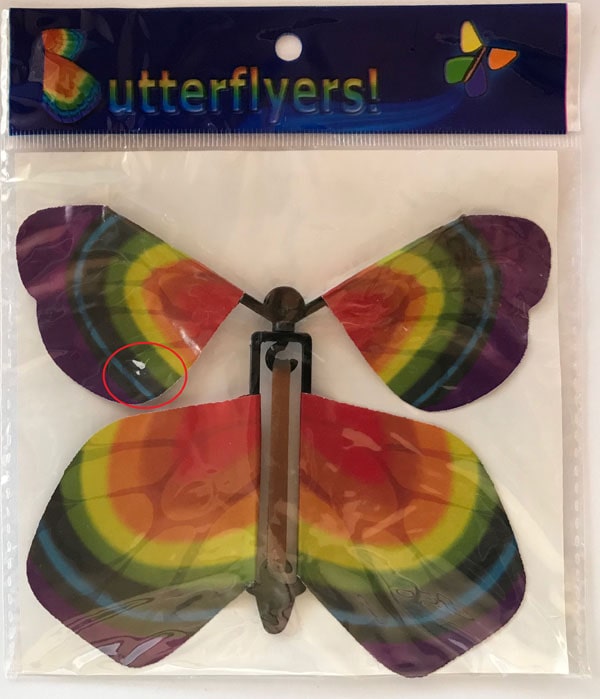 Slightly Flawed Butterflyers (Pack of 5)