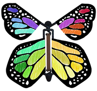 
              Color Me Monarchy Wind Up Flying Butterfly For Greeting Cards by Butterflyers.com
            