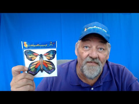 Best Way To Wind the famous surprise wind up flying butterfly from butterflyers.com