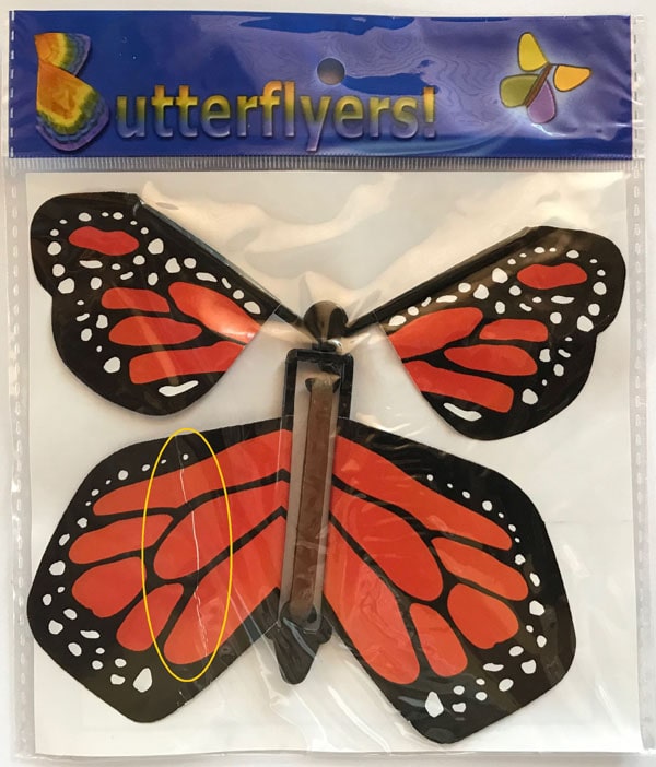 Slightly Flawed Butterflyers (Pack of 5)