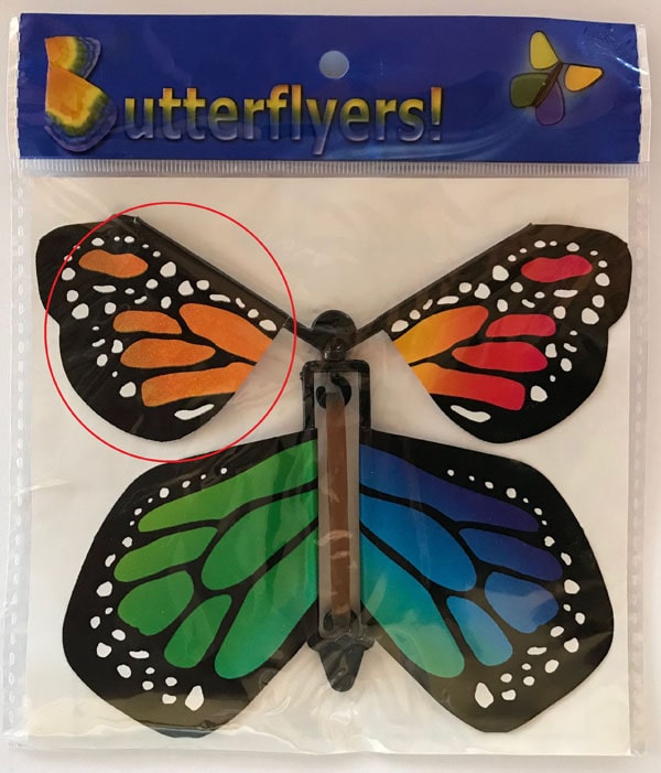 Slightly Flawed Butterflyers (Pack of 5)