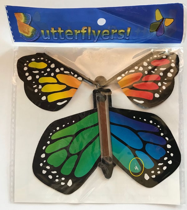 Slightly Flawed Butterflyers (Pack of 5)