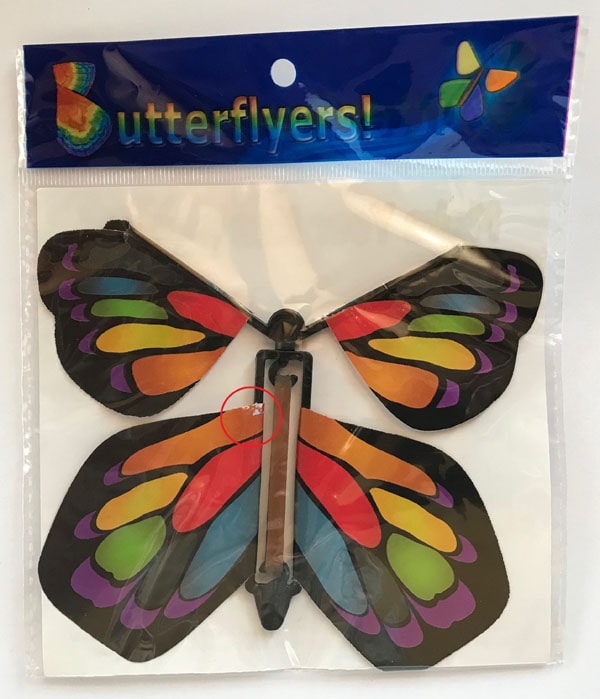 Slightly Flawed Butterflyers (Pack of 5)