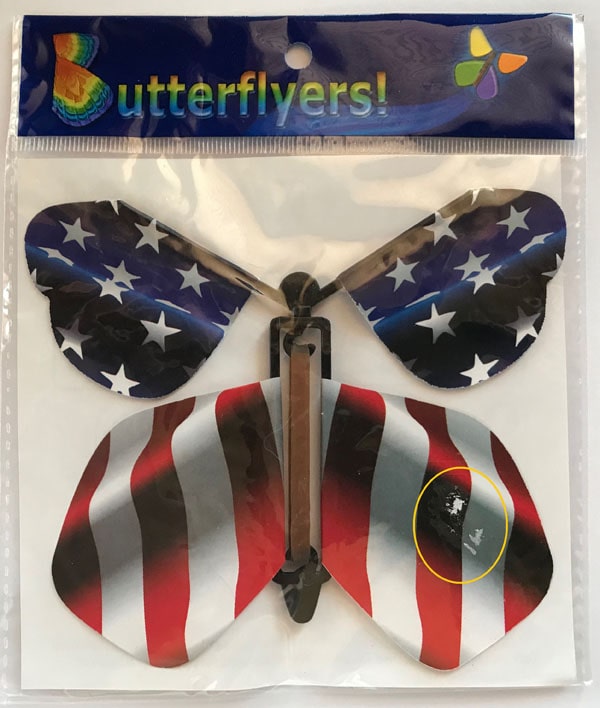 Slightly Flawed Butterflyers (Pack of 5)