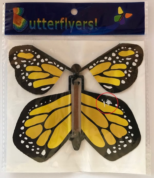 Slightly Flawed Butterflyers (Pack of 5)